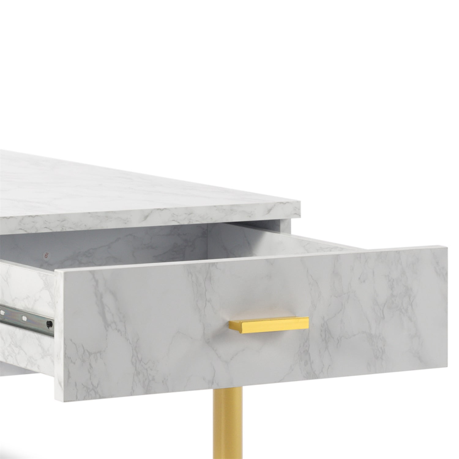 Kadyn 31.5" Square Coffee Table, MDF Living Room Tables for Living Room, Modern MDF Coffee Table with Drawer, White Kadyn 31.5" Square Coffee Table, MDF Living Room Tables for Living Room, Modern MDF Coffee Table with Drawer, White