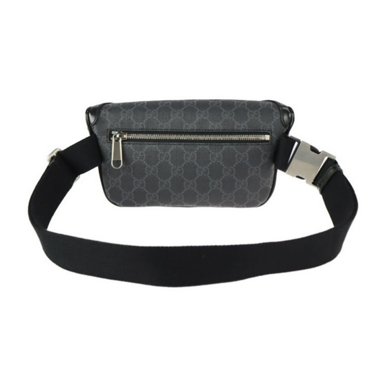 GUCCI Belt-bags Men, GG Supreme belt bag Black