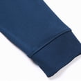thumbnail image 3 of Mens Solid Color T Shirt O Neck Long Sleeve Tee Casual Loose Top Shirt Autumn, 3 of 9