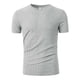 thumbnail image 5 of pstuiky camiseta de hombre, Sudadera con capucha de manga larga, color liso, con media cremallera, cuello alto, forro polar grueso, estilo cálido para hombre ropa de hombre xxxl, 5 of 9