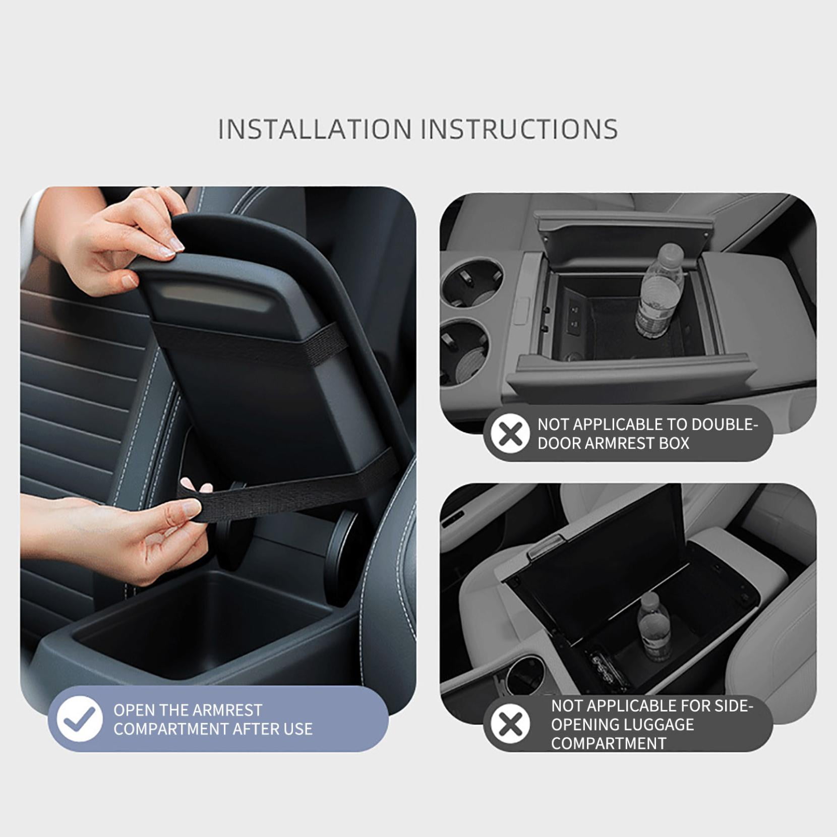 Center Console Cover,Car Console Covers,Car Center Console Cover Armrest Cover Cushion,Universal Car Armrest Seat Box Pad Car Interior Accessories Protector for Most Vehicle(Blue)