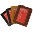 thumbnail image 3 of Genuine Cowhide Leather Credit Card Holder with Outside ID Window Trifold Wallet 1355 CF, 3 of 45