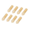 thumbnail image 1 of Kit De Boquillas De Alta Velocidad, Boquillas De Alta Velocidad De Latón Con Rosca M6, Accesorio De 8 Piezas De Alto Caudal, 0,4 Mm Para PLA, 1 of 7