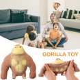thumbnail image 1 of Muyoka Figura de animal Welpettie, juguetes de animales para ni帽os y ni帽as de 3 a 8 a帽os, gorila macho, 1 of 7