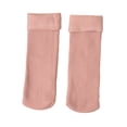 thumbnail image 2 of Kiskick 1 Pair Unisex Winter Socks Thick Soft Plush Solid Color Mid-tube High Elasticity Anti-slip Thermal Knitted Anti-skid Floor Socks Lady Men Homewear Socks, Warm Unisex Footwear, 2 of 8
