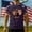Purple, variant on Hogleaql Men's American USA Flag Patriotic T-Shirts Crewneck 4th Of July Shirts Short Sleeve Independence Day USA Graphic Men's Casual T-Shirts Dark Gray 4XL