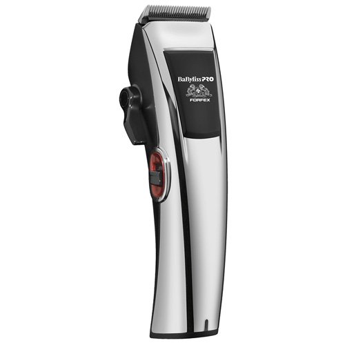 BaBylissPRO BABYLISS PRO FORFEX SILVER PROFESSIONAL CORDED HAIR CLIPPER/TRIMMER