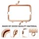 thumbnail image 2 of GOOHOCHY Marco de cierre de bolso Marco de monedero de metal Marco de bolso de mano Asa de bolso artesanal DIY, 2 of 7
