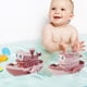 thumbnail image 1 of Juguetes de baño con forma de barco pequeño para niños | Juguetes flotantes de baño para bebés, material ABS | Colores brillantes, seguros y duraderos | Desarrollo temprano de habilidades moto, 1 of 5