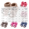 thumbnail image 3 of Fesfesfes Kids Unisex Plush Dog Slippers High Top Closed Heel Warm Fleece Winter Boots Toddler Boys Girls Non-slip Soft Sole Indoor Home Shoes, 3 of 6