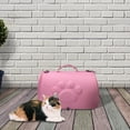 thumbnail image 4 of Bolsa transportadora para gatos, con orificios de ventilación Bolsa con cremallera doble resistente al desgaste Bolso para mascotas para gatos Perros , Rosado Sunnimix Bolsas para gatos, 4 of 8