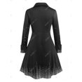 thumbnail image 2 of Abrigo Falda Lunates Talla Extra Rosegal Abrigos de talla grande, 2 of 5