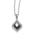 thumbnail image 1 of Sterling Silver & CZ Brilliant Embers Necklace 18 Inch, 1 of 3
