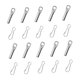 thumbnail image 2 of Abrazadera para cuerda,Abrazadera de extremo para cuerda galvanizada de alta resistencia,Abrazadera de extremo para cuerda trenzada o retorcida de 8 mm,Clip para extremo de cuerda,hebilla para, 2 of 8