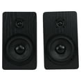 thumbnail image 6 of Pair Rockville RockShelf 54B Black 5.25" Home Bookshelf Speakers w/21" Stands, 6 of 13