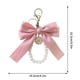 thumbnail image 3 of Xihbxyly Llavero con Cadena de Perlas, Elegante Diseño de Lazo y Cadena, Extensor Versátil para Correa de Bolso, Accesorio Moderno para Bolso, Regalo Elegante para Mujer, Tamaño Compacto, Fácil de Po, 3 of 4