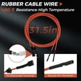thumbnail image 3 of Encendedores para quemador de horno MOOTVGOO 62-24164-01 con cable de 80 cm, 3 of 8
