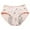 E, variant on SILVERCELL 8-14T Girls Cotton Underwear Hipster Briefs Undies Period Panties for Teenager Big Girls, 6 Pieces
