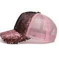 thumbnail image 3 of keepw Breathable WomenAdjustable Ponytail Baseball Cap Sun Protection Sporty Style Polyester Fashionable silver, 3 of 6