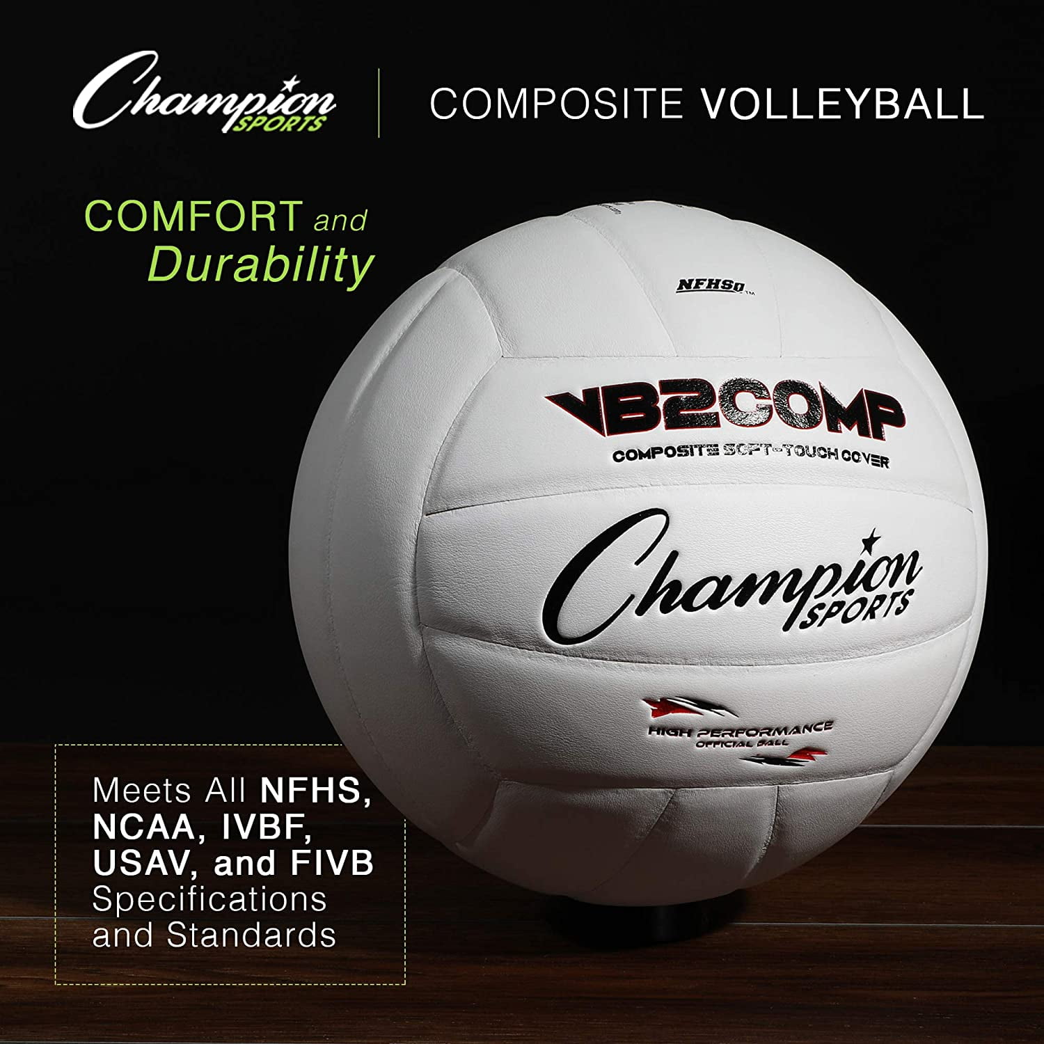 Composite Volleyball Red