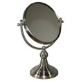 thumbnail image 1 of HomeRoots 468361 Vintage Rotating Chrome 5X Magnification Vanity Mirror, Silver, 1 of 3