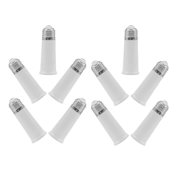 SEWCHICS 10Pcs Replacement Lamp Socket White for Dining Rooms and Kitchens
