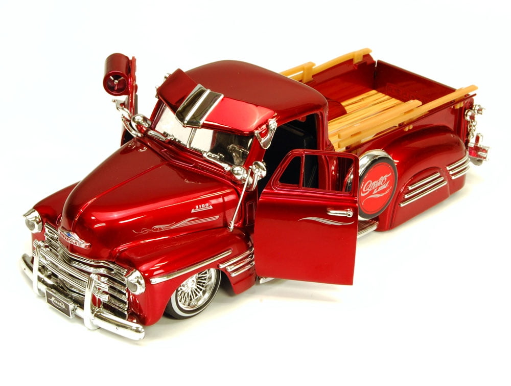 1951 Chevy Pickup Truck, Red - Jada Toys Bigtime Kustoms 96224