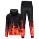 thumbnail image 5 of UKAP Conjuntos de chándal para hombre, conjunto de chándal de 2 uds., sudaderas con capucha y pantalón, ropa de salón para hombre, ajuste Regular, sudaderas con capucha de dos piezas, chándal, 5 of 6