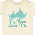 thumbnail image 4 of Inktastic My Meme Loves Me Whale Grandchild Boys or Girls Baby Bodysuit, 4 of 5