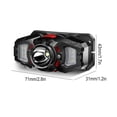thumbnail image 4 of LED Sensor Headlamp Headlight Zoom Head Torch Outdoor Camping USB Rechargeable R3J1, 4 of 5