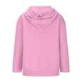 thumbnail image 3 of Hifoo Girls Hooded Sweatshirt Long Sleeve Warm Pullover With Sleeves Kids Cozy Casual Outerwear Tops Toddler Youth Winter Comfort Cute Child Clothing, 3 of 5
