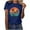 Navy, variant on Summer Tops for Women 2025 Vacation Womens T Shirts Loose Fit Boho Basic Fitted Cropped Tees