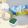 thumbnail image 4 of 2Pcs 3.2" x 3.2" Mini Drawing Sketchbook Small Watercolor Notebook Green Paper Blank Square Portable Water Color Travel Journal Art Pad Sketchbooks for Painting Traveler Student Supplies Green, 4 of 9