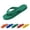 A1 Green, variant on Women Solid Color Flat Flip Flops Woven Webbing Strap Lightweight Non-Slip Rubber Sole Waterproof Summer Beach Pool Bathroom Travel Casual Thong Sandals Yellow 30