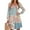Light Blue, variant on Kixjoy Winter Dresses for Women Long Sleeve Pleated V Neck Dress Casual Party Floral Print Soft Tunic Dress Lightweight A Line Fall Clothing for Women, BR S