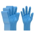 thumbnail image 2 of 100 guantes de látex desechables, laboratorio de alimentos antideslizante sin guantes de látex de goma para limpiar alimentos, sin polvo, tamaño XL Sunnimix Guantes desechables, 2 of 8