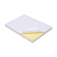 thumbnail image 1 of OUSITAID 100PCS Vinyl Sticker Paper Adhesive Decal Paper Printable Paper for Inkjet Printer, 1 of 8