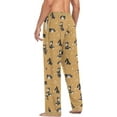 thumbnail image 4 of Top-kevin Multi- Bernese Mountain Dog Pajama Pants for Men PJs Bottoms Sleep Lounge Pants with Pockets, 4 of 6