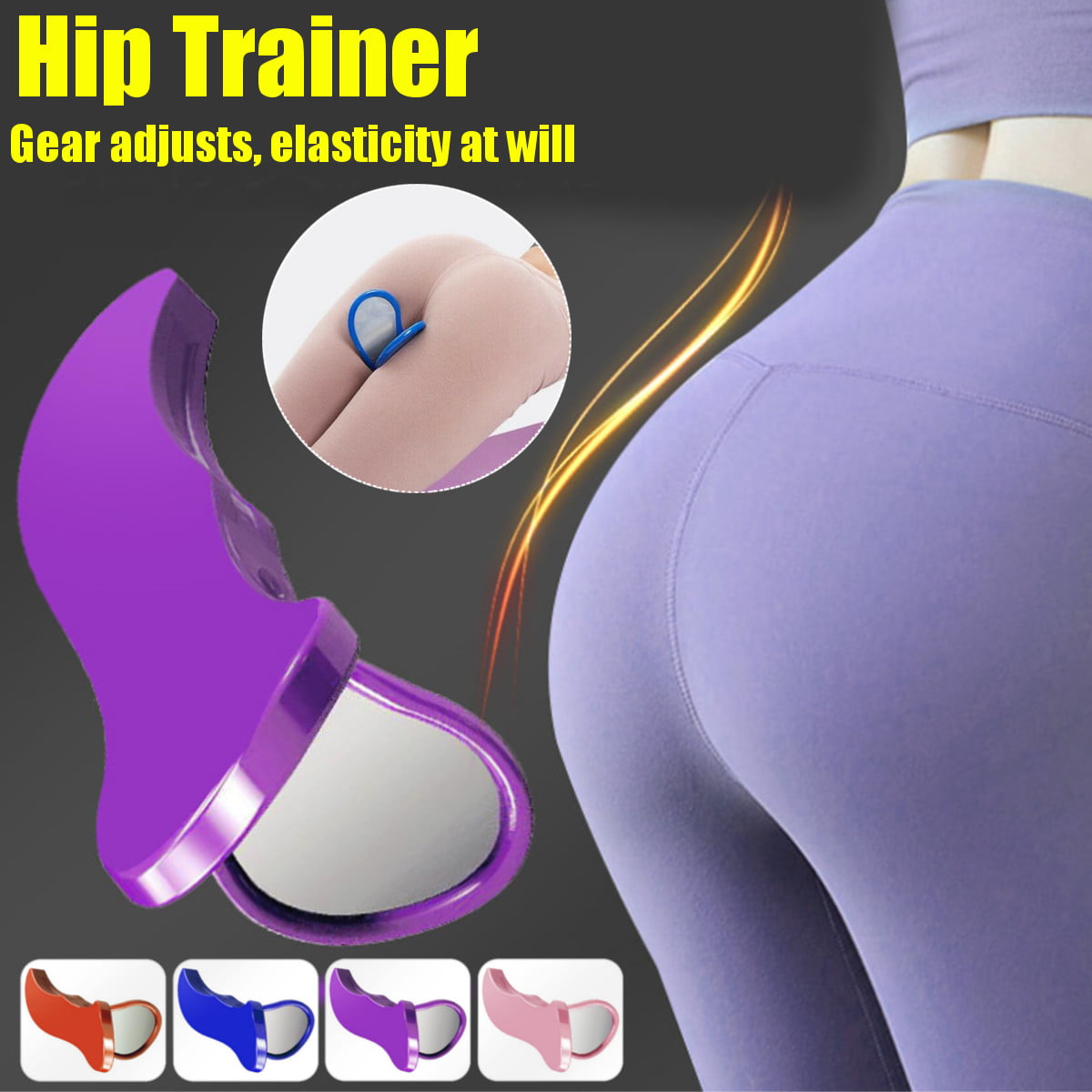 Pelvic Pelvis Floor Muscle Exerciser Clip Equipment for Women Hip Trainer