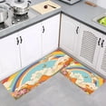 thumbnail image 2 of Flower Plant Floral Sunflower Boho Anti Fatigue Kitchen Rug Non Slip Kitchen Floor Mats Comfort Standing Mats Farmhouse Chef Mats, 2 of 6