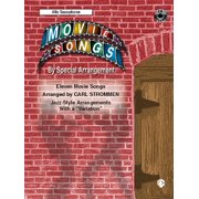 Movie Songs by Special Arrangement (Jazz-Style Arrangements with a Variation): Alto Saxophone, Book & CD (Paperback)