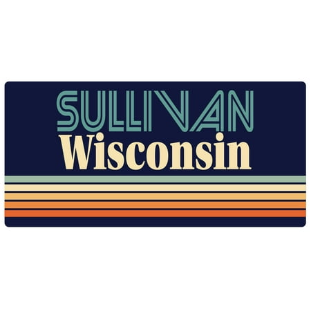 

Sullivan Wisconsin 5 x 2.5-Inch Fridge Magnet Retro Design