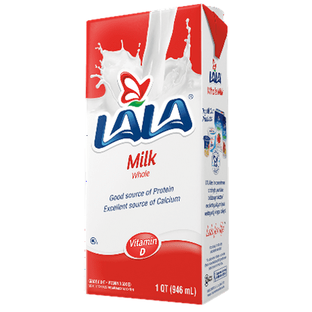 Lala UHT Whole Milk, 32 oz