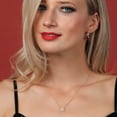 thumbnail image 4 of Gem Stone King 14K Yellow Gold Peach Morganite Pendant Necklace for Women | 1.60 Cttw | Gemstone October Birthstone | Oval 9X7MM | With 18 inch Chain, 4 of 6