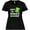 AB-Black, variant on Inktastic Happy St. Patrick's Day Green Hat and Clovers Women's Plus Size T-Shirt
