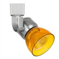 thumbnail image 3 of Cal Lighting HT-888-LED Plastic Track Fixture in Steel/Clear Amber Orange, 3 of 3
