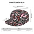 thumbnail image 6 of Fotbe Various Languages Mother Flat Bill Visor Cap Classic Snapback Hat Polyester Foam Trucker Hat Trucker Cap Adjustable Baseball Cap, 6 of 9