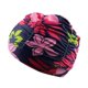 thumbnail image 1 of Gorro de natación Extra grande para trenzas y gorro de natación para mujeres, trenzas de pelo largo, pelo grueso y rizado, gorros de natación de silicona impermeables para mantener(Flores co, 1 of 5