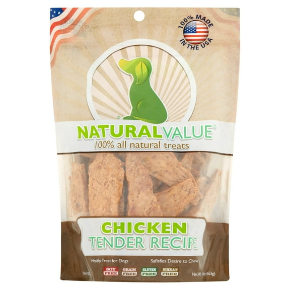 Loving Pets Natural Value Chicken Tenders, 16 Oz