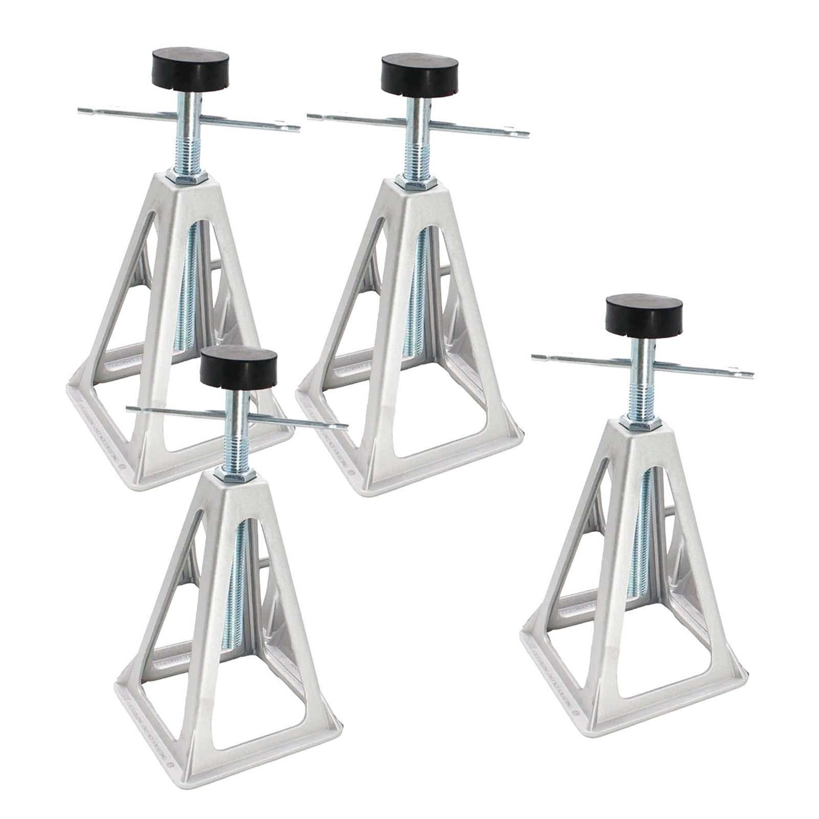 Nishiyuenyi Jack Stands Leveling Jacks Accessories Aluminum Alloy Adjustable Height Aluminum 4pcs